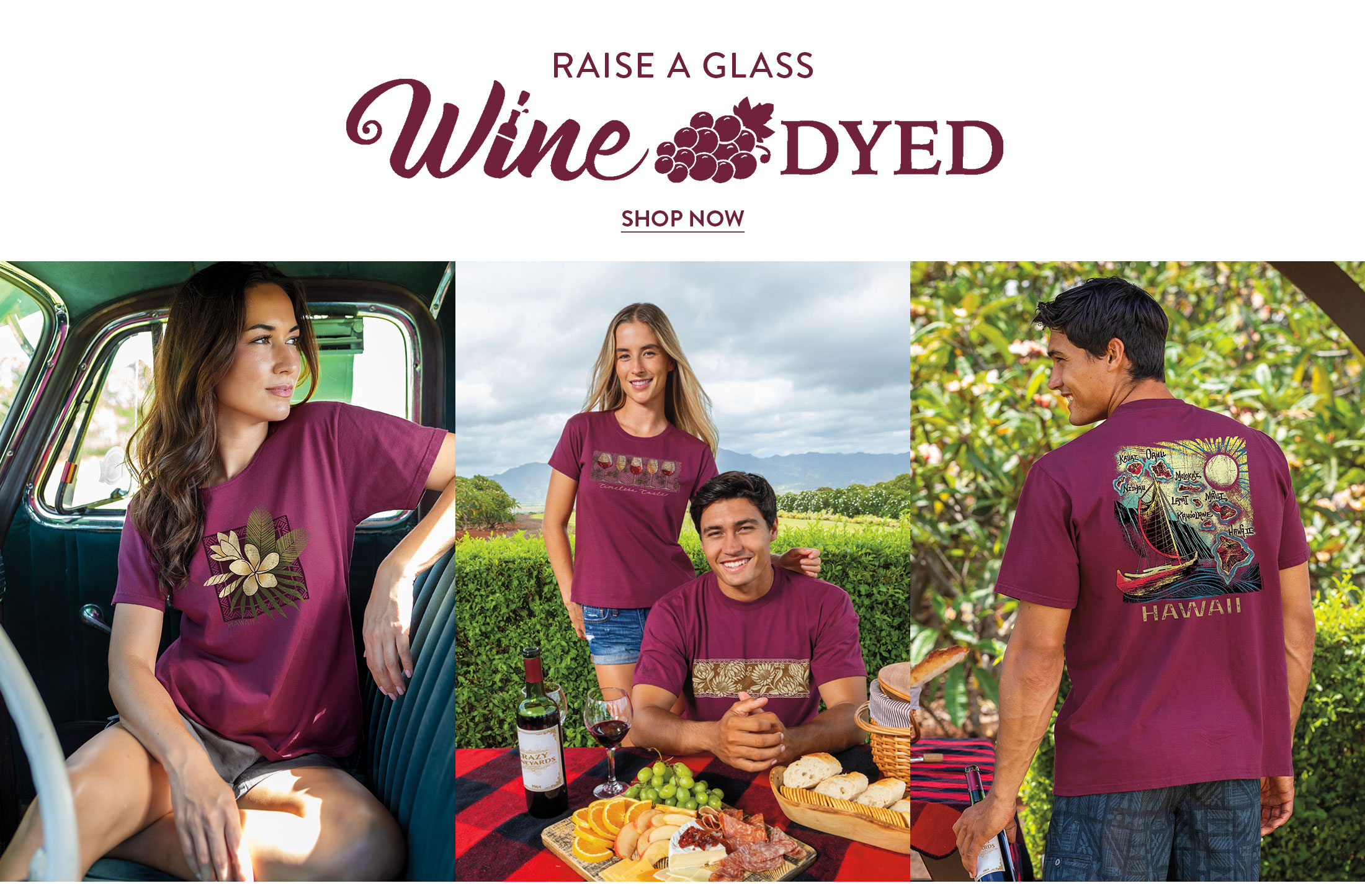 Wine Dyed Collection | Shop Now